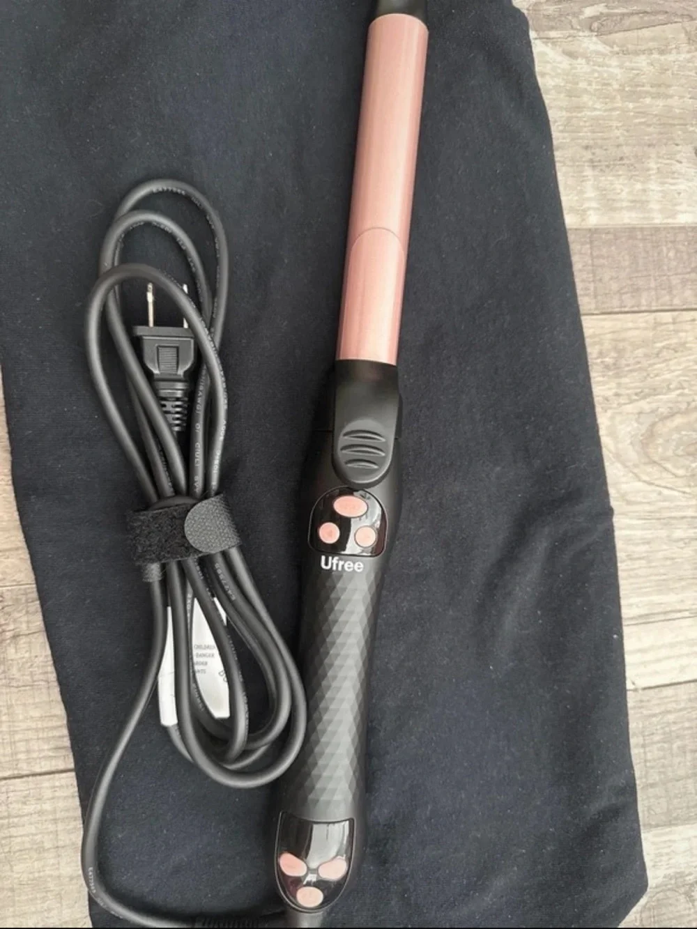 Ufree rotating curling iron 1 inch